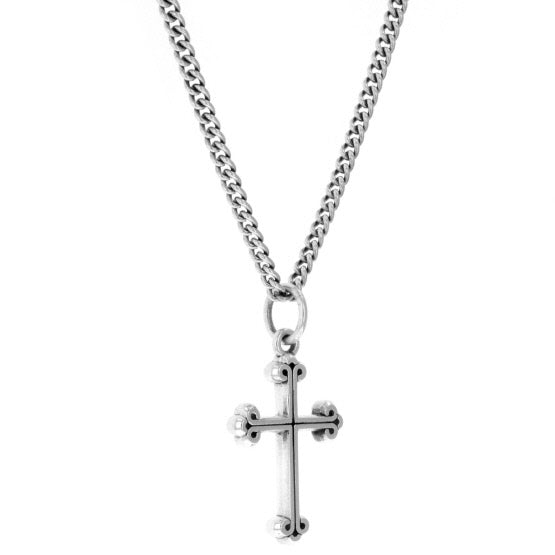 king baby small traditional cross pendant