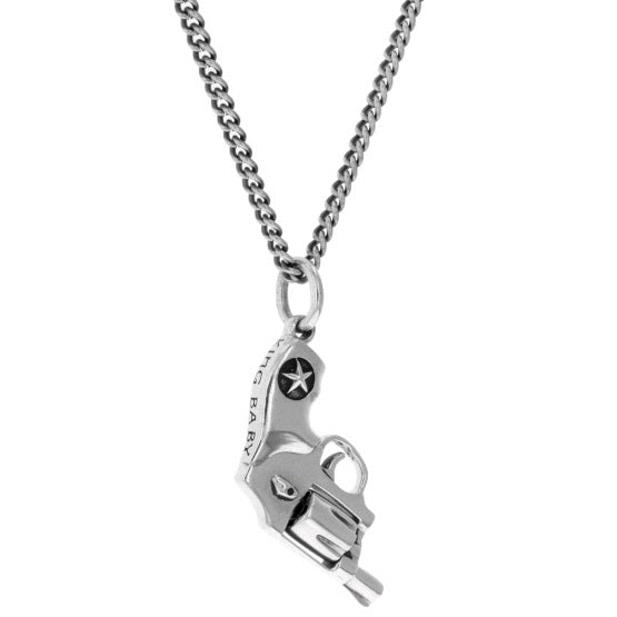 king baby revolver pendant