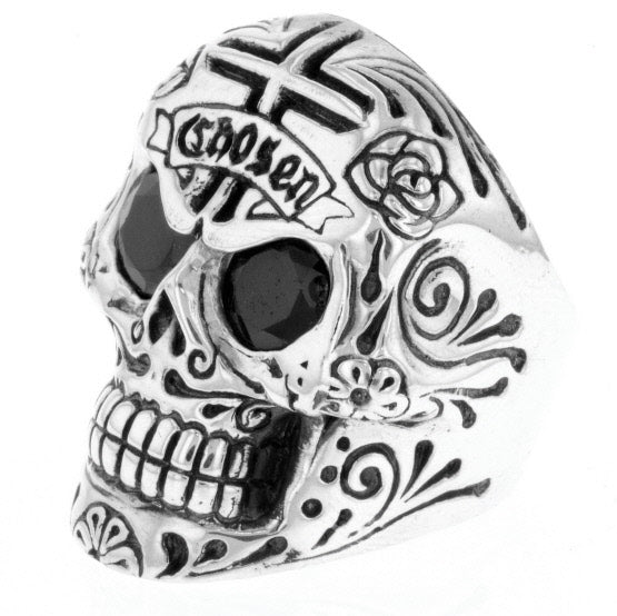 king baby mens skull ring