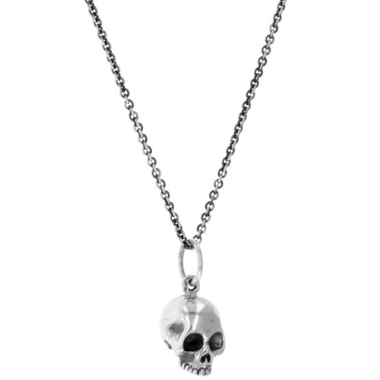 king baby micro skull pendant