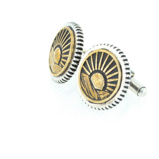 Sun Concho Cufflinks