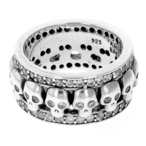 king baby womens skull ring