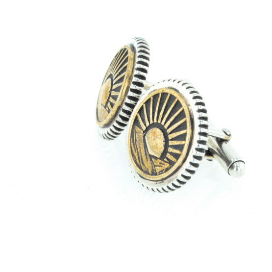 Sun Concho Cufflinks