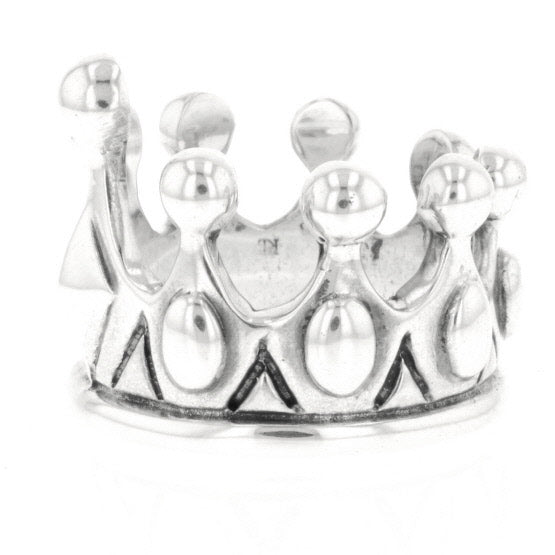 king baby mens crown ring