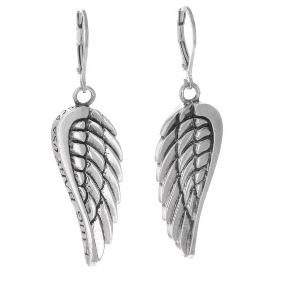 king baby wing earrings