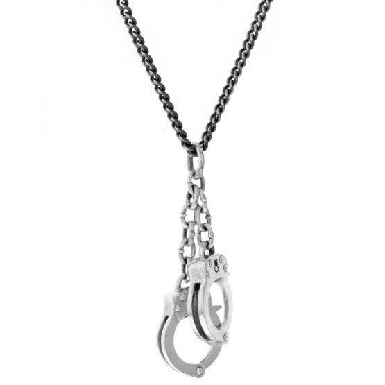 king baby handcuffs pendant