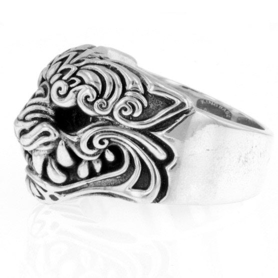 king baby oni mask ring