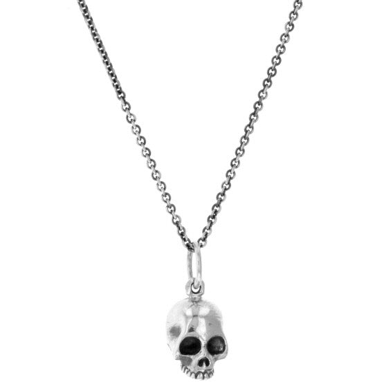 MANIAC SKULL CHAIN Necklace for Men in Sterling Silver by King Baby