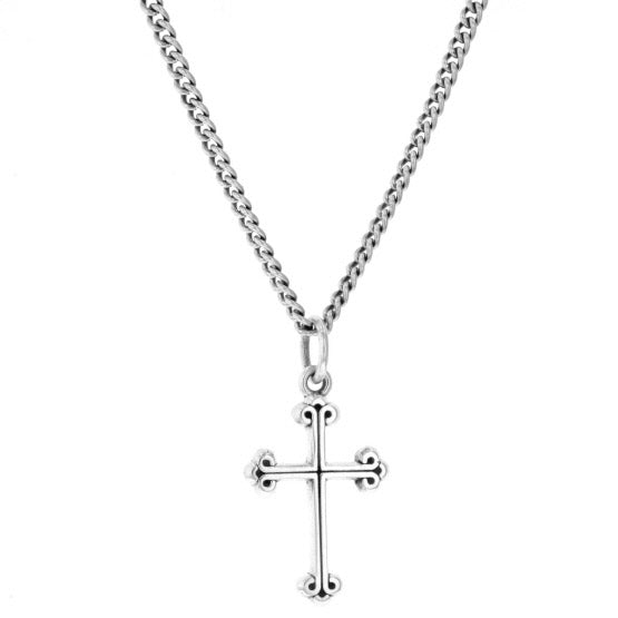 king baby small traditional cross pendant