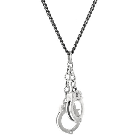 king baby handcuffs pendant