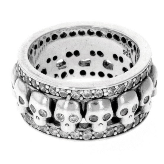 king baby womens skull ring