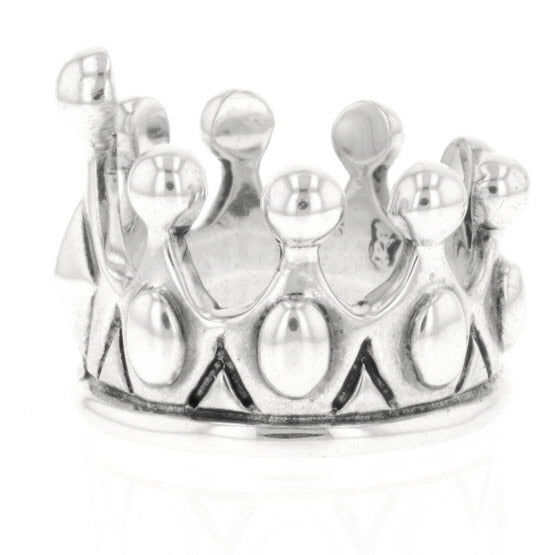 king baby mens crown ring