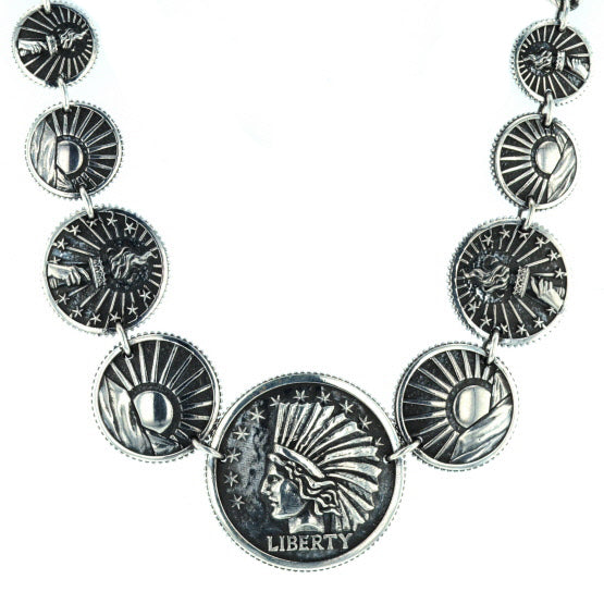 Concho Statement Necklace