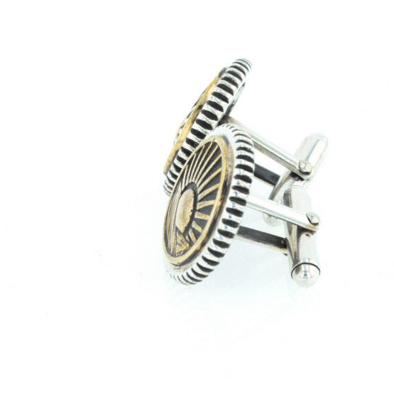 Sun Concho Cufflinks