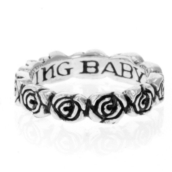 king baby infinity rose ring