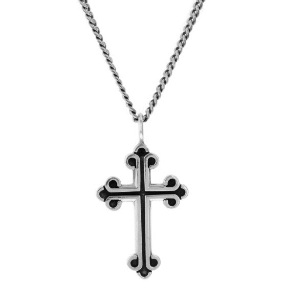 king baby traditional men's cross pendant