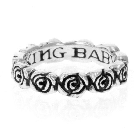 king baby infinity rose ring