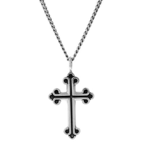 king baby traditional men's cross pendant