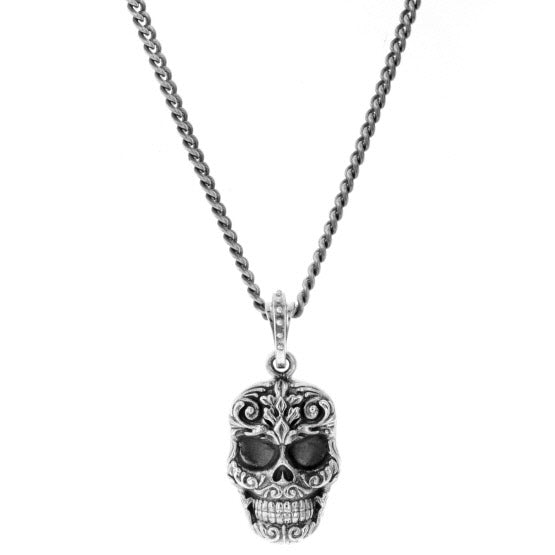 King Baby Carved Baroque Skull Pendant King Baby Carved Baroque Skull Pendant