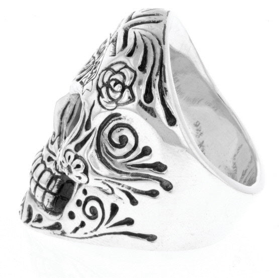 king baby mens skull ring