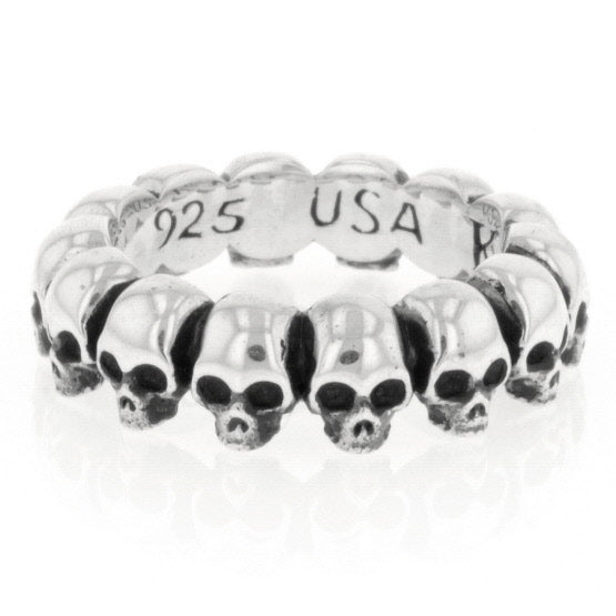 king baby infinity skull ring