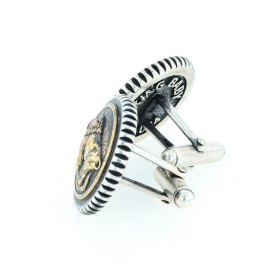 Buffalo Concho Cufflinks