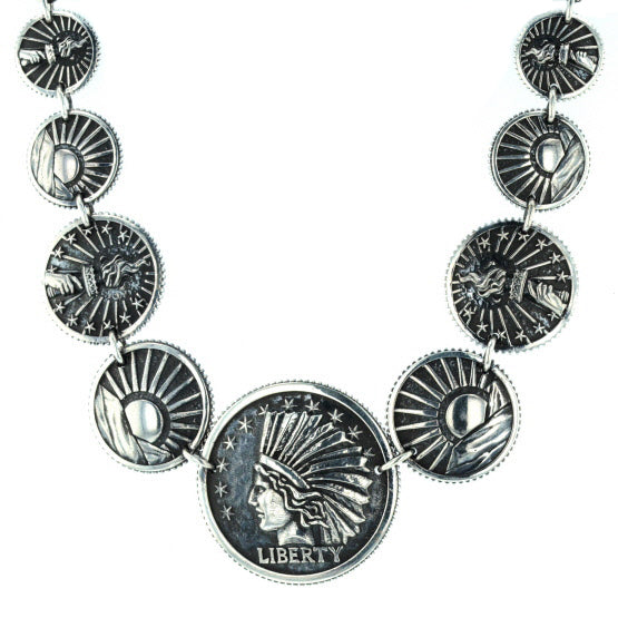 Concho Statement Necklace