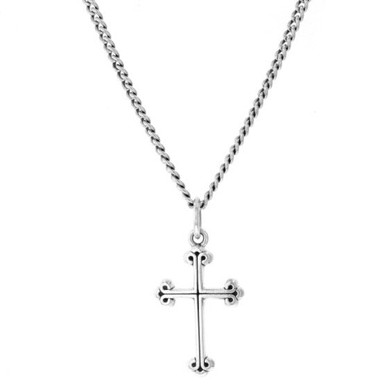 king baby small traditional cross pendant