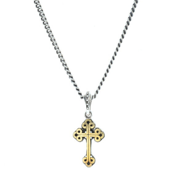 king baby small alloy traditional cross