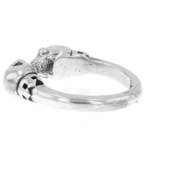 king baby skull mid ring