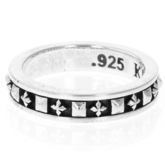 king baby men's cross ring