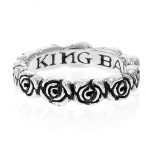 king baby infinity rose ring