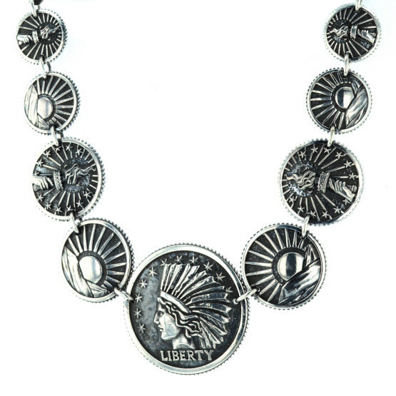 Concho Statement Necklace