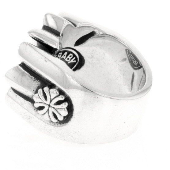 King Baby Gothic Cross Ring