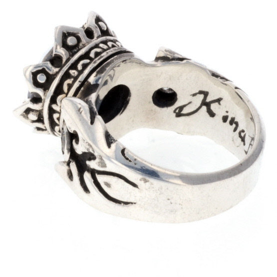 13mm Crown Ring w/ CZ