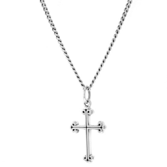 king baby small traditional cross pendant