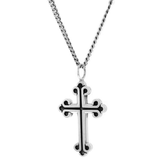 king baby traditional men's cross pendant