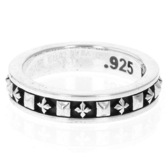 king baby men's cross ring