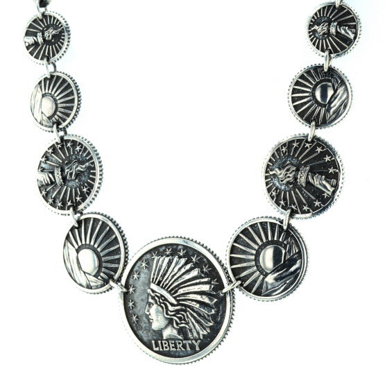 Concho Statement Necklace