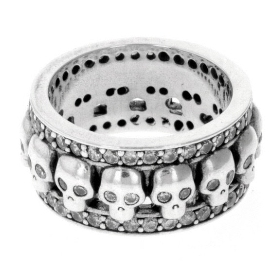 king baby womens skull ring