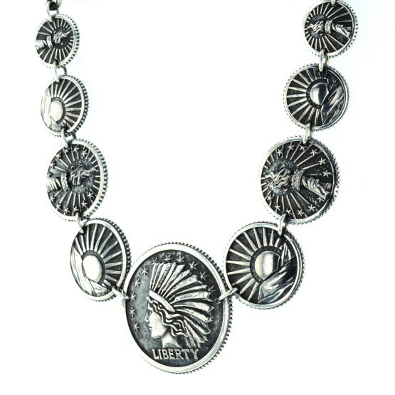 Concho Statement Necklace