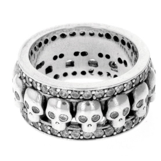 king baby womens skull ring