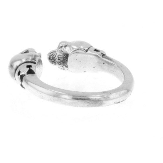 king baby skull mid ring