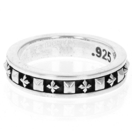 king baby men's cross ring