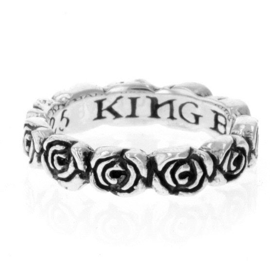 king baby infinity rose ring