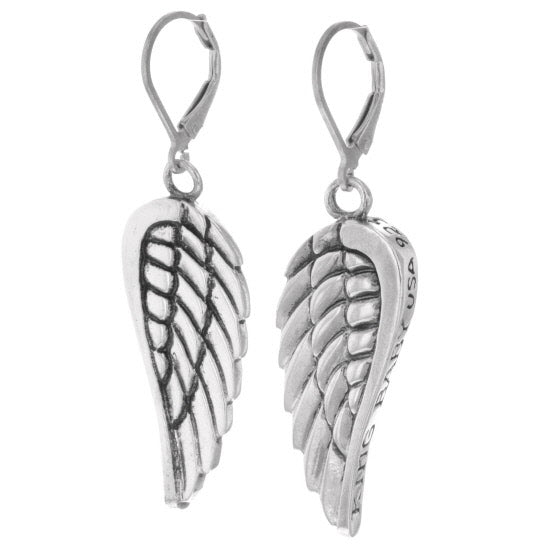 king baby wing earrings