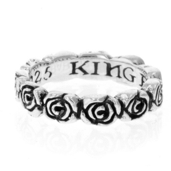 king baby infinity rose ring