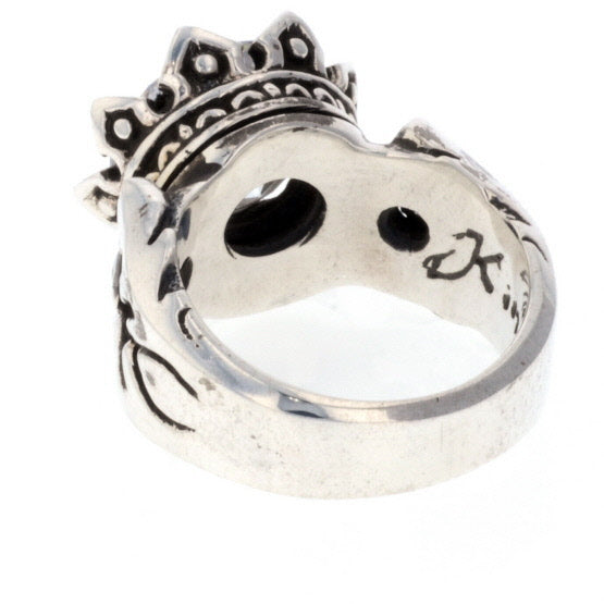 13mm Crown Ring w/ CZ