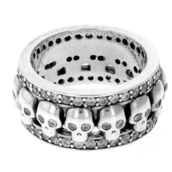 king baby womens skull ring