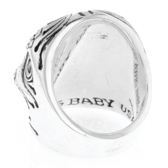 king baby mens skull ring